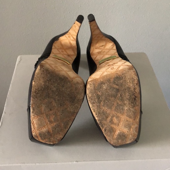 L.A.M.B. Square Toe Leather Pumps - Picture 7 of 10